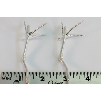 LEAST SANDPIPER FEET (pair)