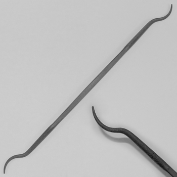 ROUND, MEDIUM BEND RIFFLER FILE