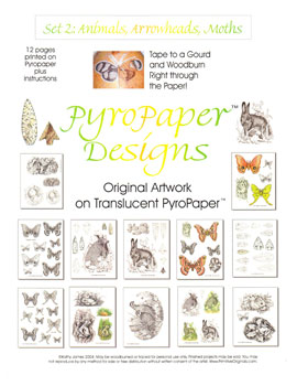 PYROPAPER, PYROPAPER, Animal, Arrowheads & Moths