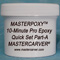 MASTERPOXYTM 10-MINUTE PRO EPOXY