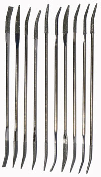 NEW! 10PC DOUBLE END RIFFLERS 60/220