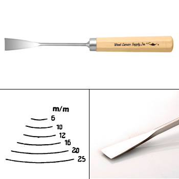 F4 FISHTL GOUGE 10MM