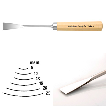 F5 FISHTAIL GOUGE 12MM